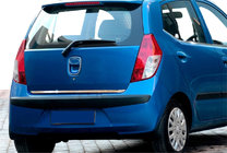 Hyundai I-10 2008-2013 рр. Кромка багажника (нерж.) фото 1