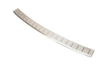 Opel Crossland X 2017-2024 рр. Накладка на задній бампер Carmos (нерж) фото 1