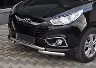 Hyundai IX-35 2010-2015 рр. Передня дуга ST014-1 (нерж.) фото 1