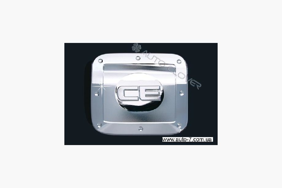Chevrolet Aveo T250 2005-2011 рр. Накладка на бак (хром пласт) Image