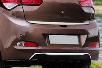 Hyundai I-20 2014-2020 рр. Накладка на торець бампера 2014-2018 (нерж) фото 1