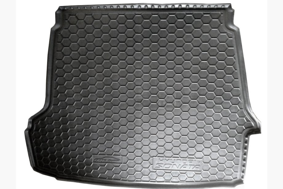 Hyundai Sonata NF 2004-2009 рр. Килимок багажника (Autogumm, пластик) Image