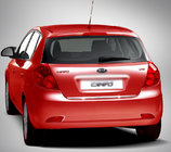 Kia Ceed 2007-2012 рр. Кромка багажника (HB, нерж.) фото 1