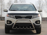 Kia Sorento II XM 2009-2014 рр. Кенгурятник WT003 (нерж.) фото 1
