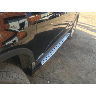 Бокові пороги Niken BMW style 2010-2013 (2 шт., пласт.) Kia Sorento II XM 2009-2014 рр. фото 3