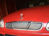 Daewoo Lanos 1998-2017 рр. Зимова накладка на решітку (верхня) фото 1