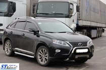 Бокові пороги RedLine Black (2 шт, алюміній) фото 6