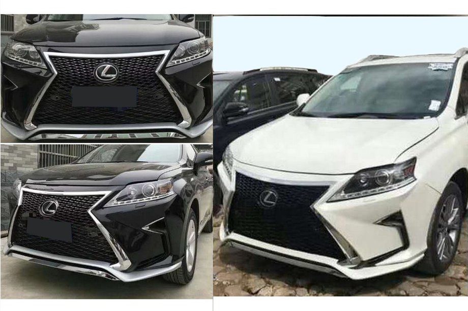 Lexus RX 2009-2015 рр. Передня накладка (для апгрейда) Image