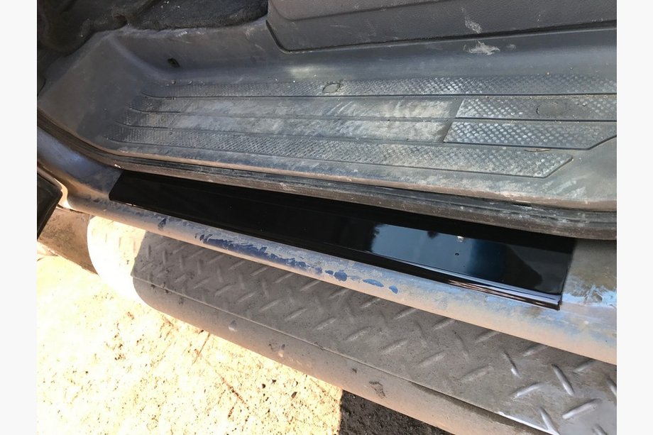 Накладки на дверні пороги ABS (2 шт, пластик) Image