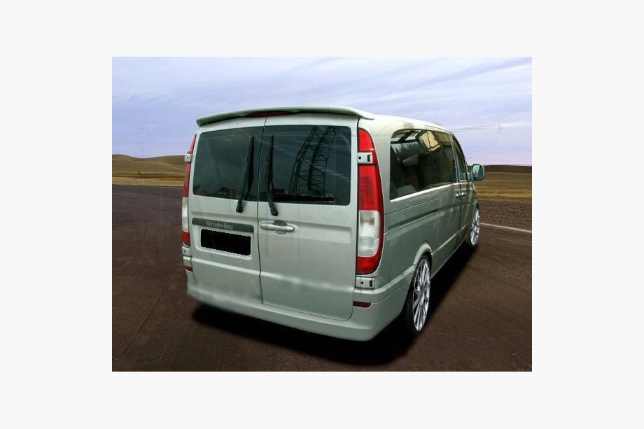 Mercedes Vito W639 2004-2014 рр. Спойлер на дах 2 двері (під фарбування) Фото 1