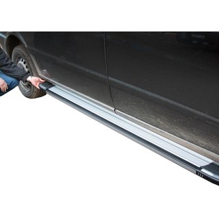 Бокові пороги Rainbow (2 шт., Алюміній) фото 2