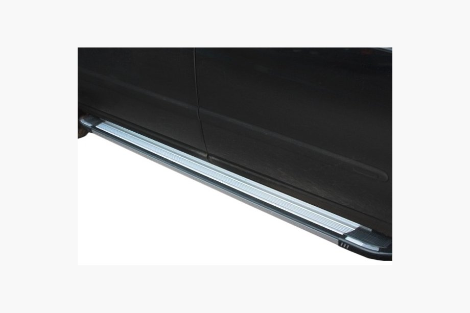 Mercedes Viano 2004-2014 рр. Бокові пороги Rainbow (2 шт., Алюміній) Image