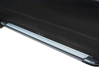 Mercedes Viano 2004-2014 рр. Бокові пороги Rainbow (2 шт., Алюміній) фото 1