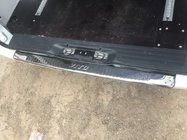 Mercedes Vito W639 2004-2014 рр. Накладка на задній бампер із загином (Carmos V1, нерж) фото 6