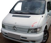 Mercedes Vito W638 1996-2003 рр. Війки (під фарбування) фото 1