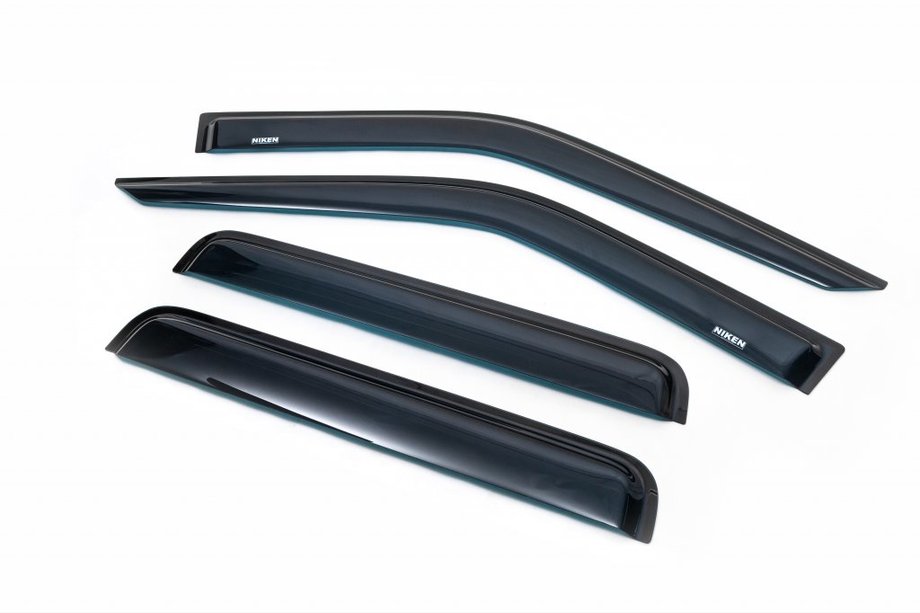 Opel Combo 2012-2018 рр. Вітровики (2 шт, Niken) Image