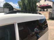 Volkswagen Caddy 2004-2010 рр. Рейлінги Skyport BLACK Стандартна база фото 3
