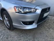 Mitsubishi Lancer X 2008- рр. Передні ікла (2 шт, під фарбування) фото 1
