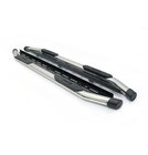 Бокові пороги Amazon Inox (2 шт., нержавійка) фото 1