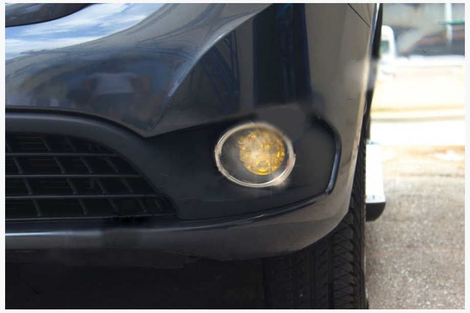 Mercedes Citan 2013-2021 рр. Окантовка протитуманки (2 шт., нерж) Image