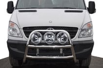 Кенгурятник високий WT018 (нерж.) фото 1