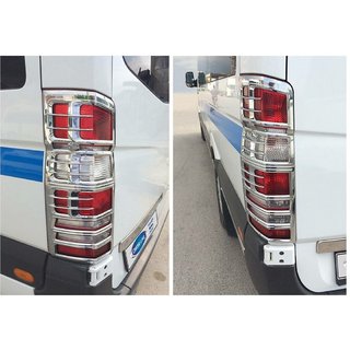 Накладки на стопи (2 шт, пласт.) Mercedes Sprinter W906 2006-2018 рр. фото 1