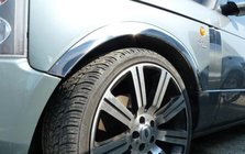Range Rover III L322 2002-2012 рр. Накладки на арки (4 шт, нерж) фото 1