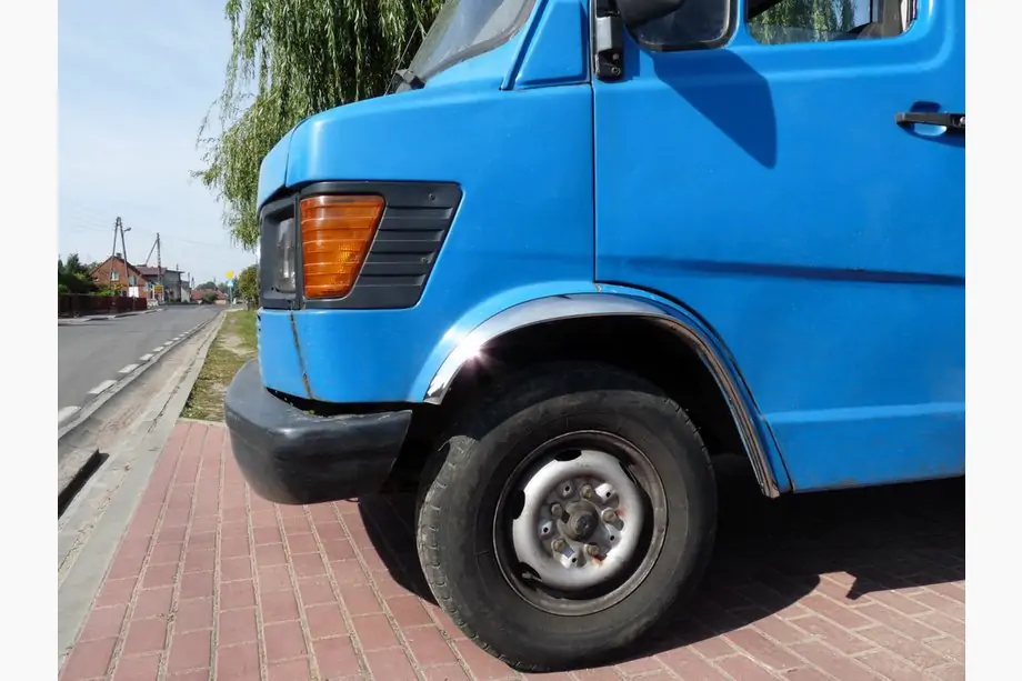 Mercedes T1 (207-410) 1977-1995 рр. Накладки на арки (4 шт, нерж) Фото 1