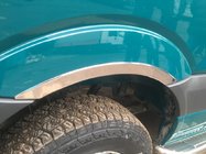 Volkswagen Crafter 2006-2016 рр. Накладки на арки вузькі (4 шт, нерж) фото 4