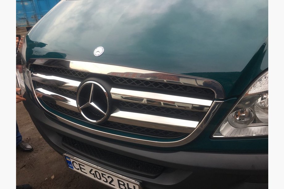 Mercedes Sprinter W906 2006-2018 рр. Накладки на решітку (2006-2013, нерж) OmsaLine - Італійська нержавейка Фото 5