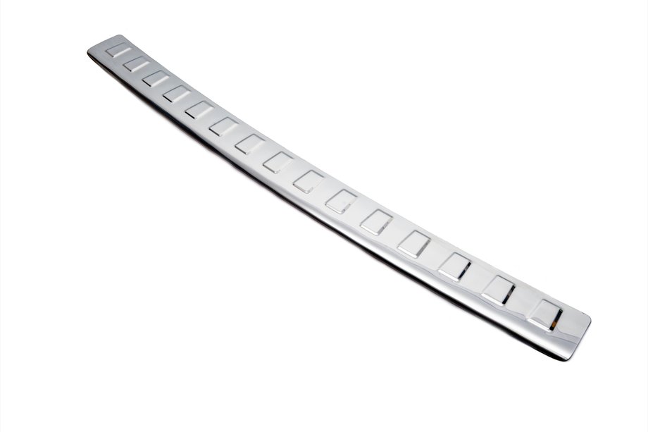 Mercedes B-class W246 2011-2018 рр. Накладка на задній бампер Carmos (нерж) Image