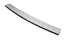 Mercedes A-сlass W169 2004-2012 рр. Накладка на задній бампер Carmos (нерж) фото 3