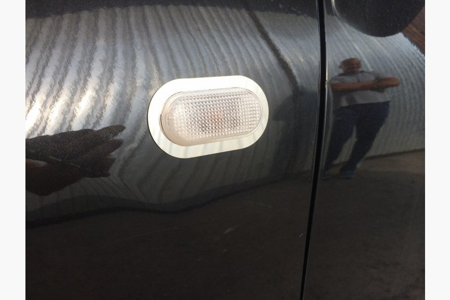 Обведення поворотника (2 шт, нерж) Image