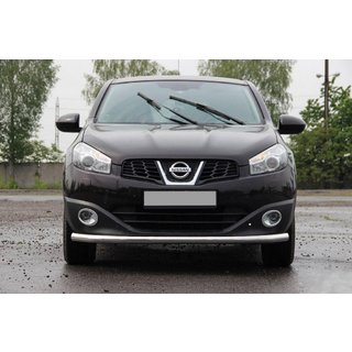 Передній вус ST008 (нерж) Nissan Qashqai 2010-2014 рр. фото 1