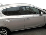 Opel Corsa E 2015-2019 рр. Окантовка вікон (6 шт, нерж) фото 1