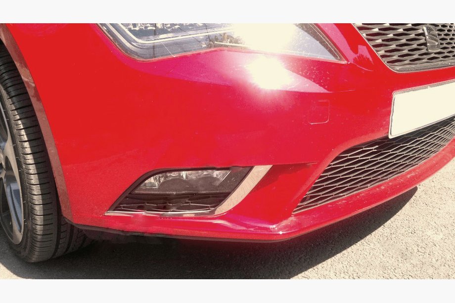 Накладки на противотуманки (нерж) Image