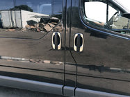 Renault Trafic 2001-2015 рр. Обведення ручок (4 шт, нерж) фото 1