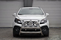 Кенгурятник WT018 (нерж) фото 1