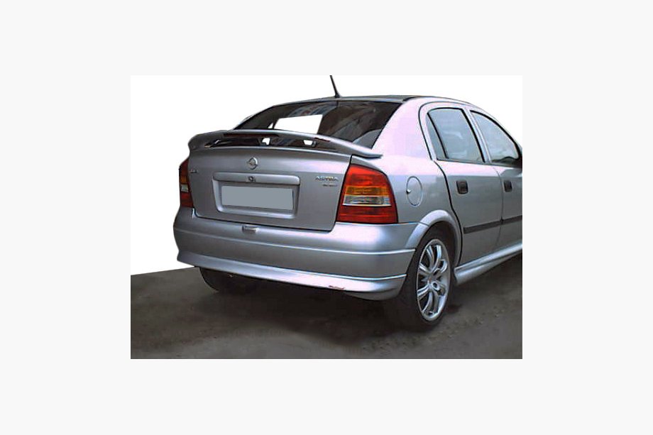 Opel Astra G classic 1998-2012 рр. Задня нижня накладка HB (під фарбування) Фото 1