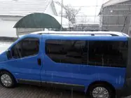 Renault Trafic 2001-2015 рр. Рейлінги чорні фото 5