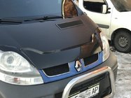Renault Trafic 2001-2015 рр. Дефлектор капоту (FLY, коротка) фото 4