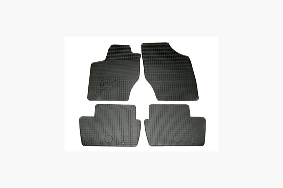 Citroen C-4 2004-2010 рр. Гумові килимки (4 шт, Doma) Image