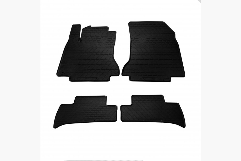 Mercedes B-class W246 2011-2018 рр. Гумові килимки Electric Drive (4 шт, Stingray Premium) Image