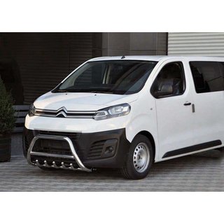 Citroen SpaceTourer 2017- рр. Кенгурятник WT003 (нерж)