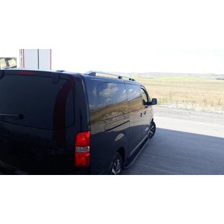 Бокові пороги Bosphore Yeni (2 шт, алюміній) Opel Vivaro 2019- рр. фото 4