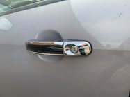 Ford Kuga/Escape 2013-2019 рр. Накладки на ручки з чорною смужкою (4 шт, АБС) фото 3