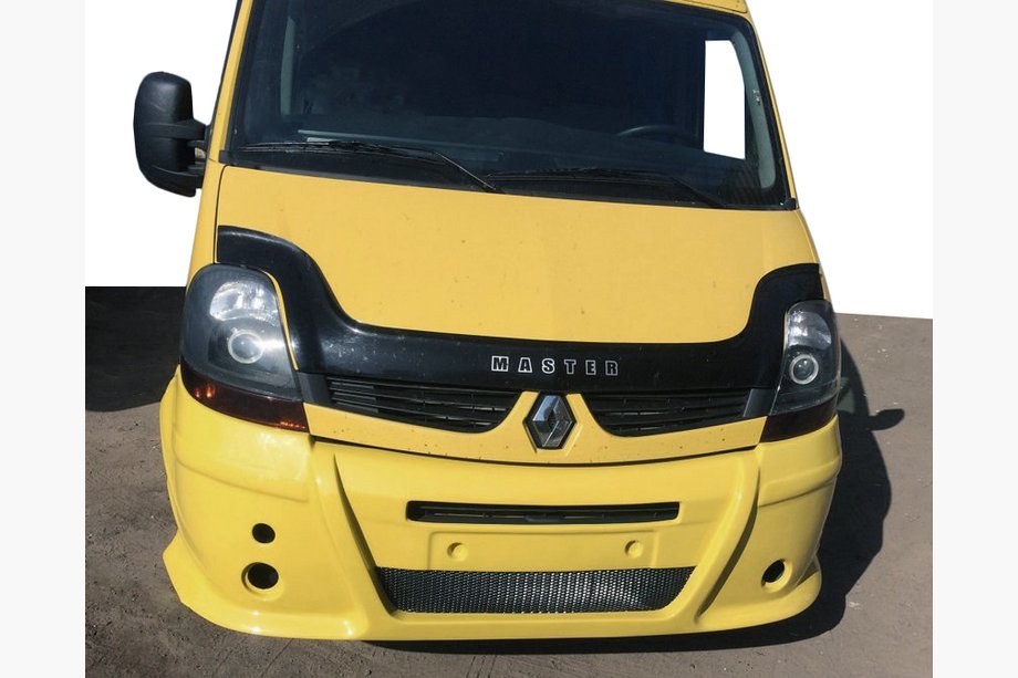 Nissan Interstar 2002-2010 рр. Передній бампер (накладка, під фарбування) Фото 6