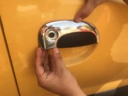 Renault Kangoo 1998-2008 рр. Накладки на ручки (нерж.) фото 3