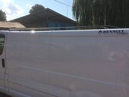 Renault Trafic 2001-2015 рр. Рейлінги чорні фото 9