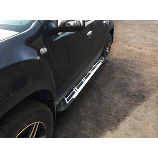 Бокові пороги Sunrise (2 шт., Алюміній) фото 1